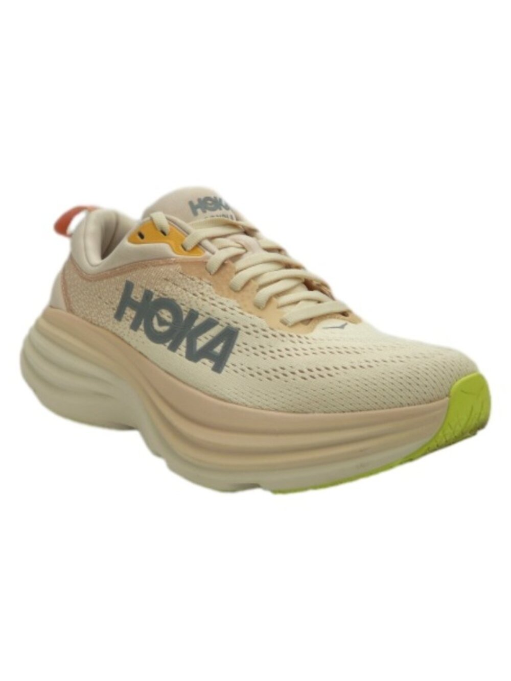 Hoka Bondi 8 Womens Cream Vanilla US 6